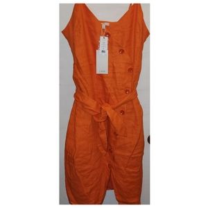 Beautiful Joie orange dress size M